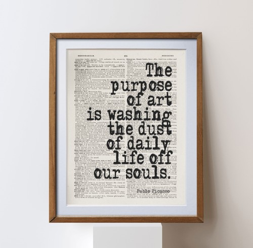 Pablo picasso quote - pablo,