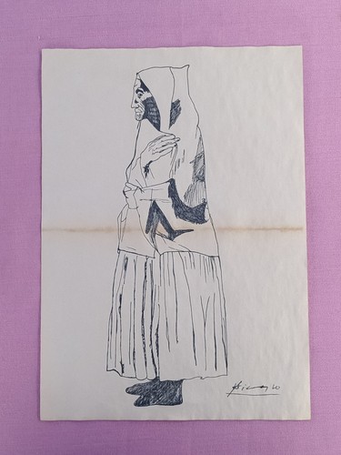 Pablo picasso drawing old - picasso,