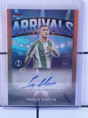 Topps finest arrivals pablo - topps,