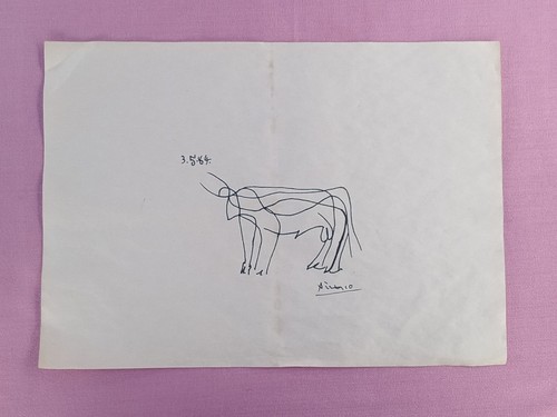Pablo picasso drawing old - picasso, on